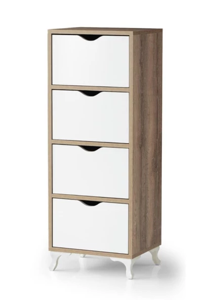 Ahşap Çekmeceli Mutfak Çok Amaçlı Kiler Dolabı - 2