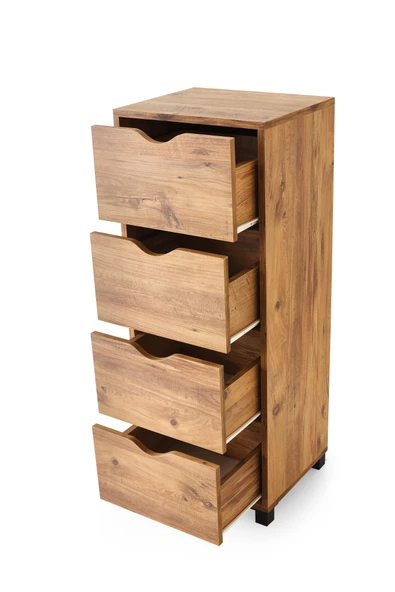 Ahşap Çekmeceli Mutfak Çok Amaçlı Kiler Dolabı - 5