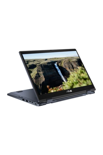 ASUS  ExpertBook B3 Flip i5 1335U 40GB RAM 2TB SSD 14" FHD W11H Dokunmatik Bilgisayar & PER4 Çanta - 2
