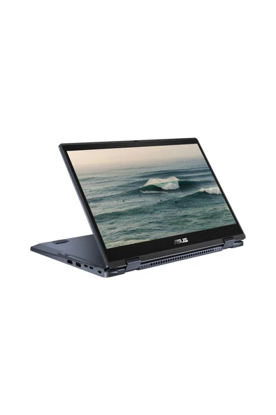 ASUS  ExpertBook B3 Flip i5 1235U 16GB RAM 2TB SSD 14" FHD FDOS Dokunmatik Bilgisayar & PER4 Çanta - 4