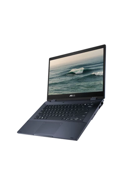 ASUS  ExpertBook B3 Flip i5 1235U 12GB RAM 256GB SSD 14" FHD W11H Dokunmatik Bilgisayar & PER4 Çanta - Resim 2