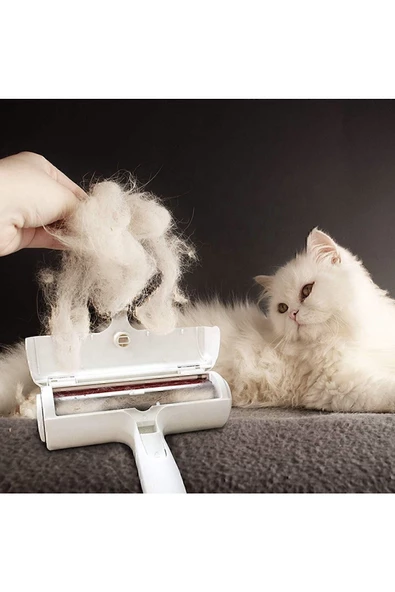 Woofy Kedi Köpek Tüy Toplayıcı Hazneli Gırgır - 7