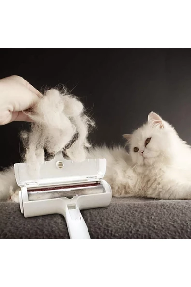 Woofy Kedi Köpek Tüy Toplayıcı Hazneli Gırgır - 3