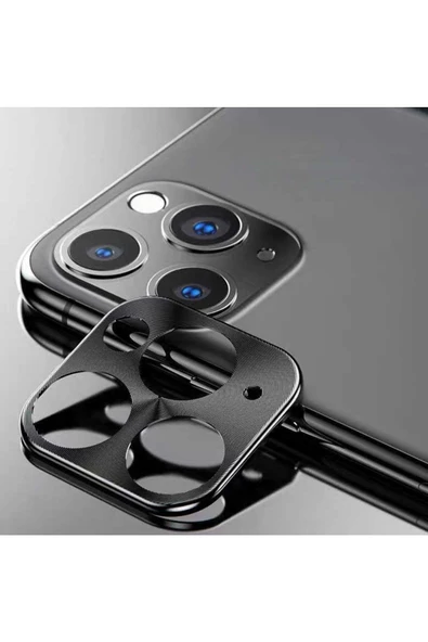 OMAC Iphone 11 Mini 3d Uyumlu Metal Kamera Koruyucu Metal Lens