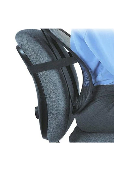 Asonic Sırt Dayama Filesi Bel Desteği Minderi Ortopedik Ofis Koltuk Yastığı Bel Fıtık Koruyucu Bel Destek - 5