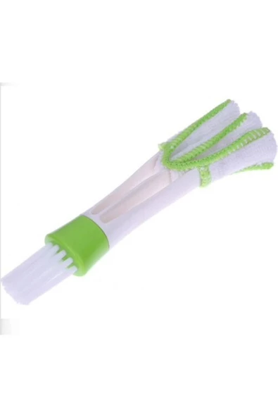 THREESTEP Oto Klima Havalandırma Detay Fırçası Araç Klima Izgarası Iki Yönlü Temizleme Fırçası - 5