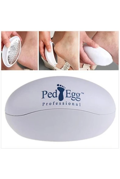 Bibizde Ayak Topuk Törpüsü Ayak Peelingi Topuk Temizleyici Törpü Ped Egg - 4