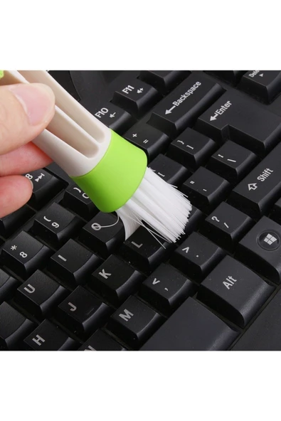 THREESTEP Oto Klima Havalandırma Detay Fırçası Araç Klima Izgarası Iki Yönlü Temizleme Fırçası - 3