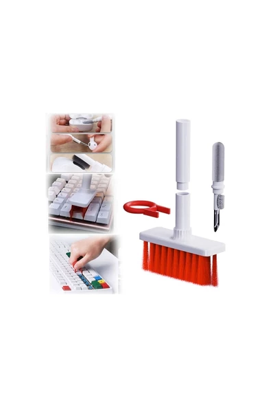 NanaShop Klavye Ve Kulaklık Temizleyici Kit 5 In 1 - 4