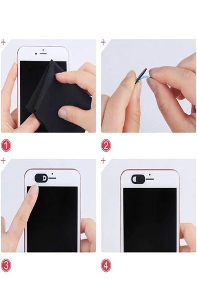 SıfırBir Pratik Ince Tablet Telefon Kamera Kapatıcı Laptop Webcam Cover Gizleyici 3 Adet - 6