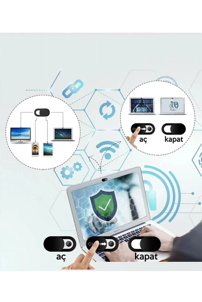 OMAC Laptop Notebook Kamera Kapatıcı Ve Telefon Kamera Kapatıcı Webcam Kapatıcı Webcam Kamera Kaptıcı - 5