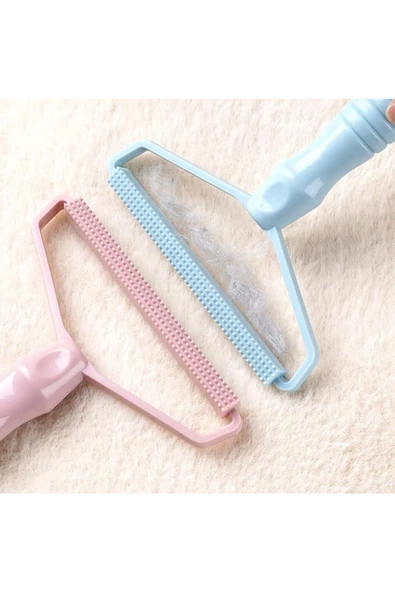 MatesStore Çift Taraflı Elbise Tiftik Tüy Toparlayıcı Fırça Kazak Kıyafet - 7