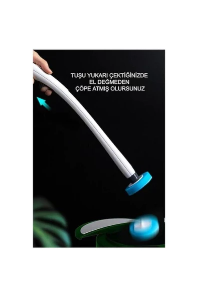 THREESTEP Özel Süngerli Tuvalet Temizlik Seti - Kullan At Süngerli Ve Deterjanlı Tuvale - 3