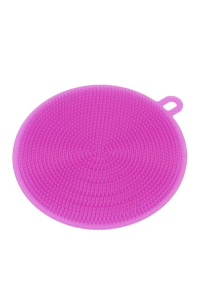 MatesStore Silikon Bulaşık Süngeri Çok Amaçlı Temizlik 2 Li Sebze Meyve Yıka - 3