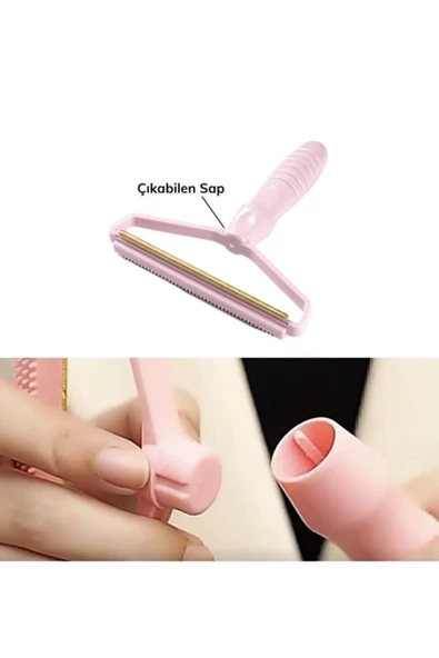 Kundalin Kazak Elbise Tiftik Temizleme Tüy Temizleyici Tüy Toplayıcı Halı Temizleyici - 3