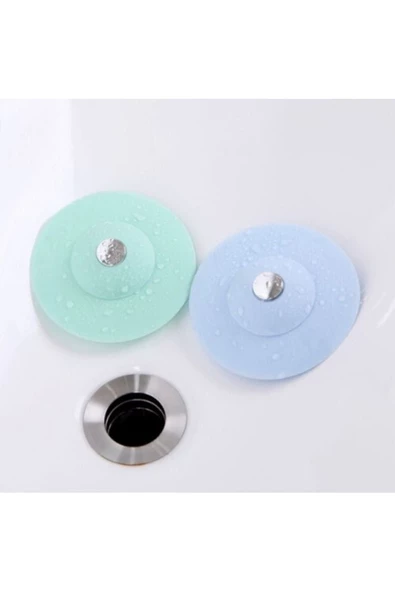 OMAC Lavabo Küvet Tıkacı 2 Adet Mutfak Banyo Gider Tıpası Kapağı Tıkaç Süzgeç - 2