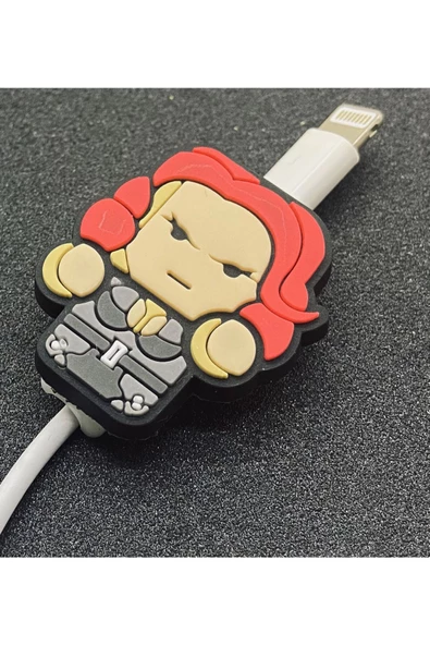 OMAC Marvel Star Wars Dc Comics Hero Kablo Koruyucu Iphone Samsung Huawei Xiaomi Için Uygun