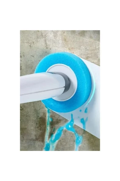 THREESTEP Özel Süngerli Tuvalet Temizlik Seti - Kullan At Süngerli Ve Deterjanlı Tuvale - 4