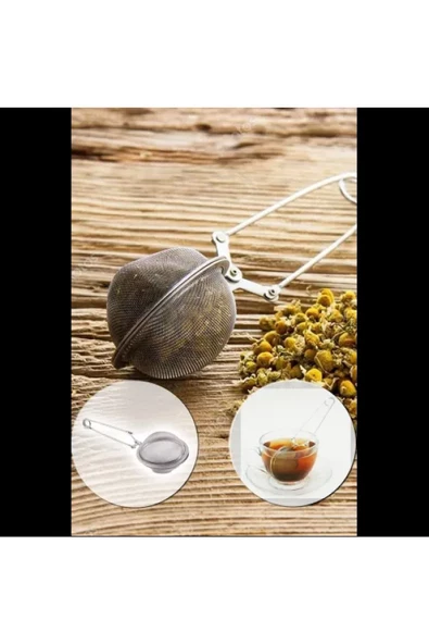 İN3DEX Bitki Çayı Demleme Süzgeci - 3