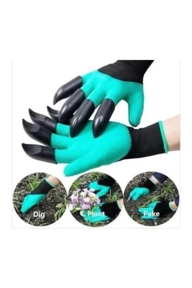 OMAC Cdd Garden Genie Gloves Toprak Kazma Bahçe Eldiveni Tırmıklı - 2