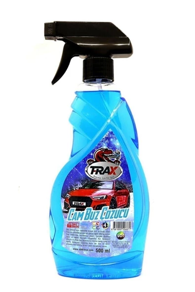 TRAX Buz Çözücü Araba Oto Cam Buz Çözücü Buzlanma Önleyici Sprey 500 Ml - 3
