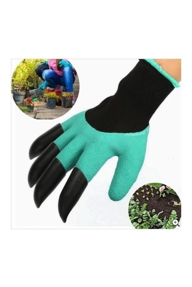 OMAC Cdd Garden Genie Gloves Toprak Kazma Bahçe Eldiveni Tırmıklı