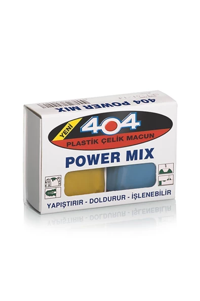 404 Kimya Hamur Yapıştırıcı Mini Power - 40 gram Güçlü Ve Kuvvetli Yapıştırıcı