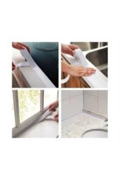 sin@rasta Su Sızdırmaz Geçirmez Bant Lavabo Küvet Kenar Bandı Küvet Duş 3,2 M X 38 - 2