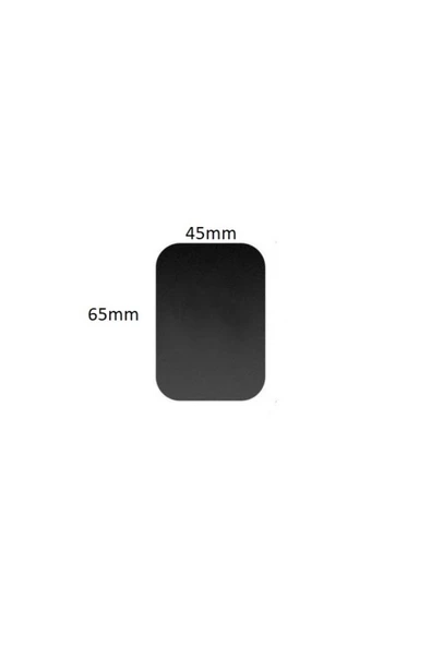 THREESTEP Telefon Araç Içi Tutucu Stant Metal Plaka Mıknatıslı Tutucular Metal Saç ( 60mmx40mm) Dikdörtgen