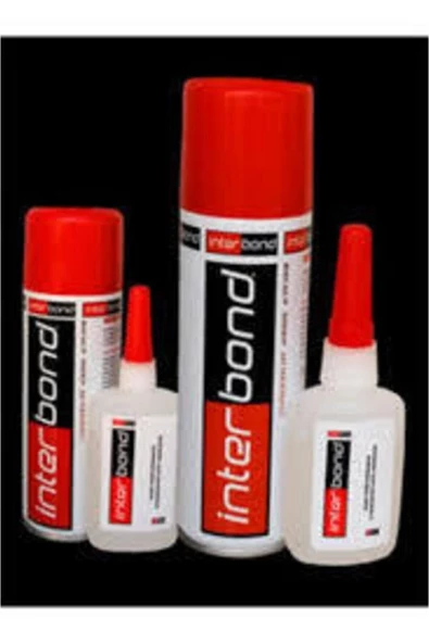 INTERBOND Sprey Hızlı Yapıştırıcı 200 Ml 50 Ml - 2