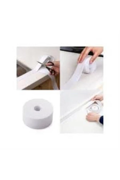 sin@rasta Su Sızdırmaz Geçirmez Bant Lavabo Küvet Kenar Bandı Küvet Duş 3,2 M X 38 - 3