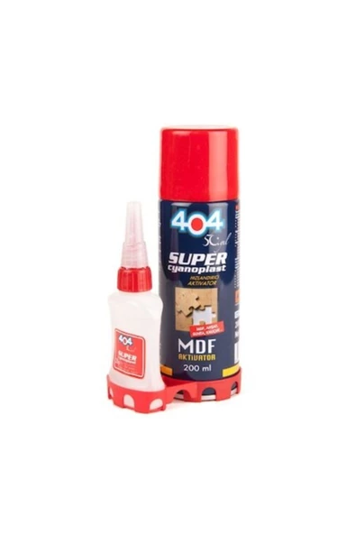 404 Kimya 404 Mdf Hızlı Yapıştırıcı 200 ml Fma04553