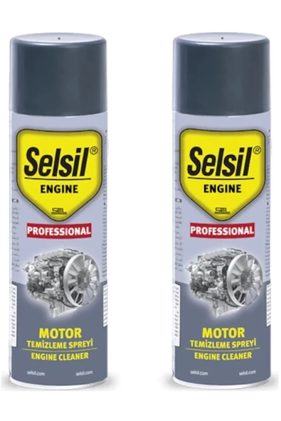 Selsil 2 X 500 Ml Motor Temizleme Spreyi