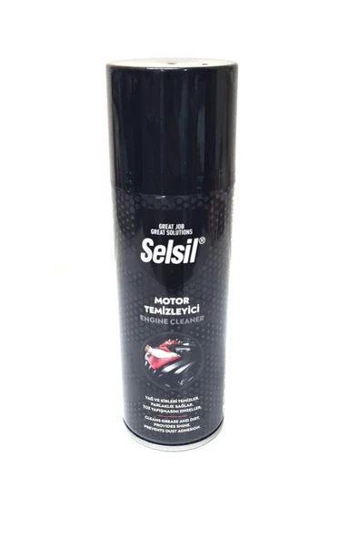 Selsil Susuz Motor Temizleyici Sprey 200ml Engine Cleaner