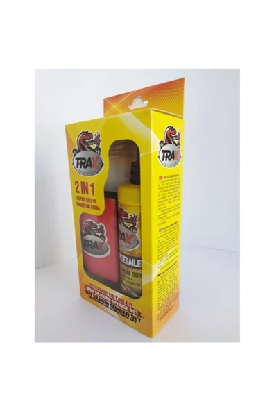 TRAX Torpido Bakım Sütü Ve Sünger 2 Li Set - 3