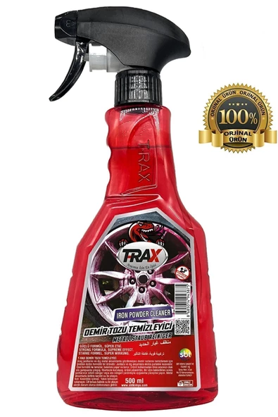 TRAX Demir Tozu Temizleyici Yüksek Kaliteli Jant Ve Kaporta Temizleyici Sprey 500 ml