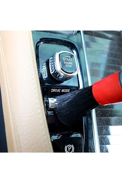 Canderel Oto Araç Detaylı Temizlik Fırça Seti 5'li Oto Araba Yıkama Klima Temizleme Fırça Takımı - Resim 2