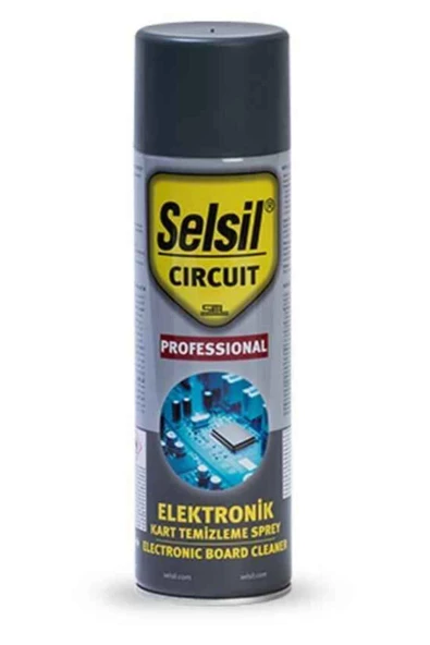 Selsil Elektronik Devre Kart Temizleyici 200 ml Yağsız