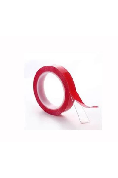 Megabond Çift Taraflı Silikonlu Şeffaf Bant 10mm X 5m Su Geçirmez Süper Güçlü Montaj Band Akrilik - 2