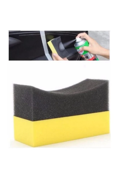 THREESTEP Araç Lastik Ve Trim Parlatma Süngeri 2 Adet - 3