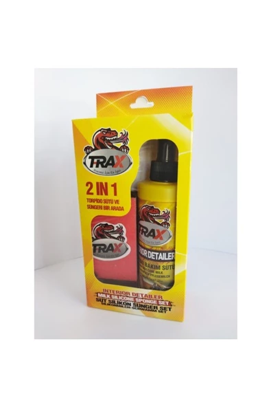 TRAX Torpido Bakım Sütü Ve Sünger 2 Li Set - 2