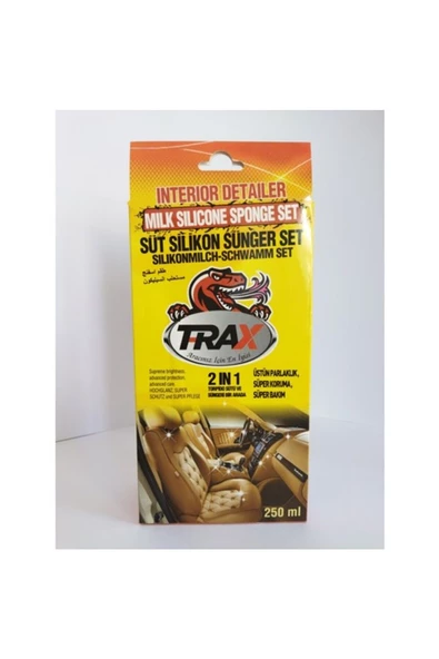 TRAX Torpido Bakım Sütü Ve Sünger 2 Li Set - 4