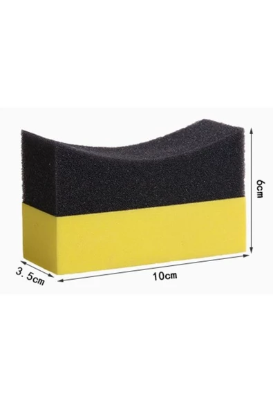 THREESTEP Araç Lastik Ve Trim Parlatma Süngeri 2 Adet - 2