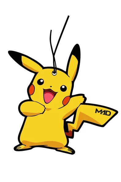 MAD Accessories Cartoon Pikachu Tasarımlı Premium Oto Araç Kokusu