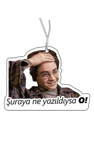 THREESTEP Harry Potter Komik Tasarımlı Dekoratif Oto Araç Kokusu Ve Aksesuarı