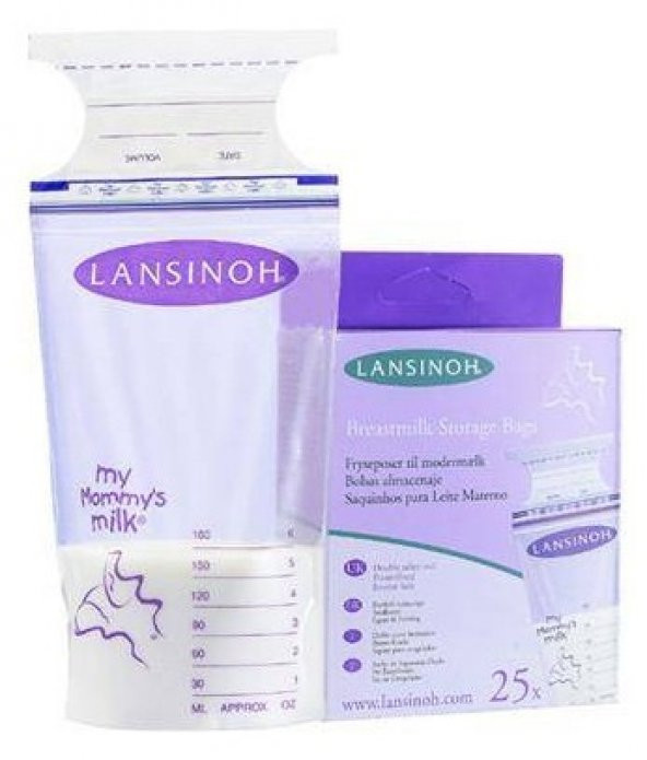 Lansinoh Steril Süt Saklama Poşeti 25li 5060062991550 - 4