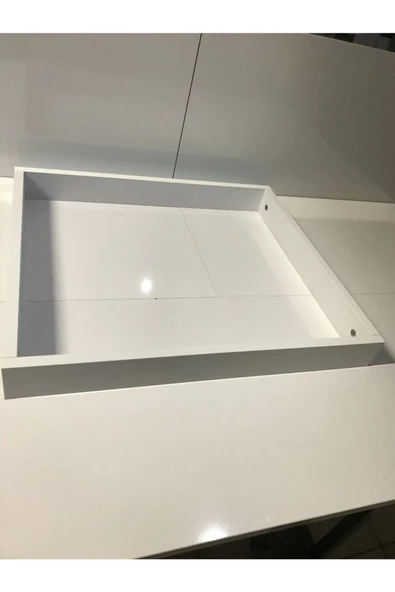 Egecan Mobilya Beyaz Ankastre Ocak Altı Tezgah - 2