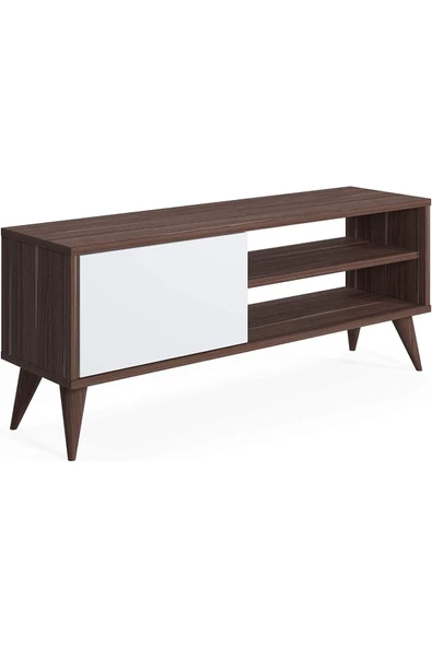 Egecan Mobilya Barok 110 cm Tv Ünitesi Tv Sehpası Tv Standı Kitaplık - 5