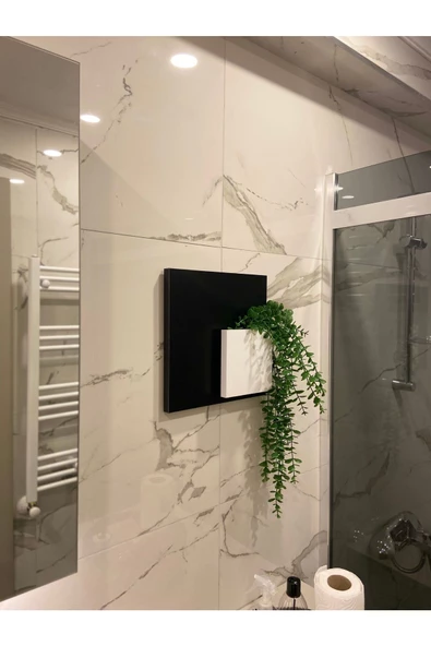 Egecan Mobilya Bohem Model Uçan Duvar Rafı Saksılık Çiçeklik İskandinav Duvar Saksısı