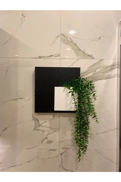 Egecan Mobilya Bohem Model Uçan Duvar Rafı Saksılık Çiçeklik İskandinav Duvar Saksısı - 2